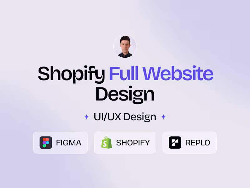 Cover image for Shopify Full Website Design