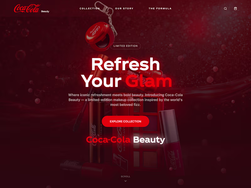 Cover image for Concept Design on Coca Cola Beauty