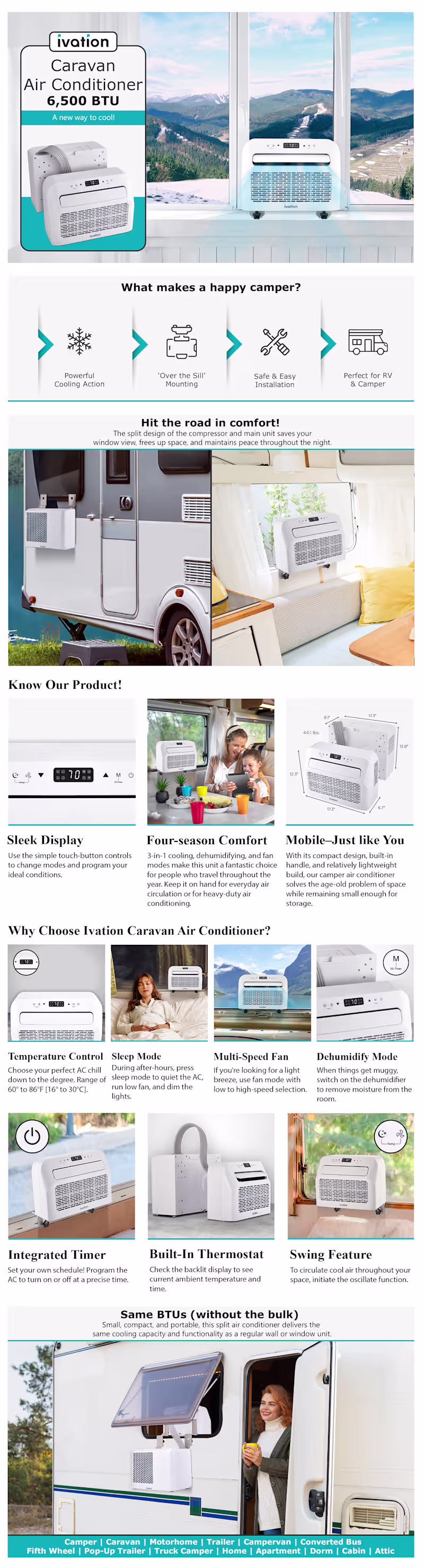 Cover image for Ivation Caravan Air Conditioner –