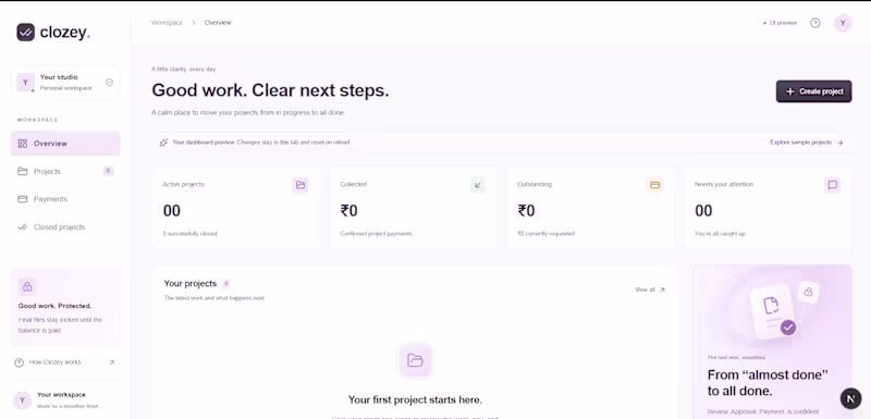 Cover image for Clozey is a SaaS platform
