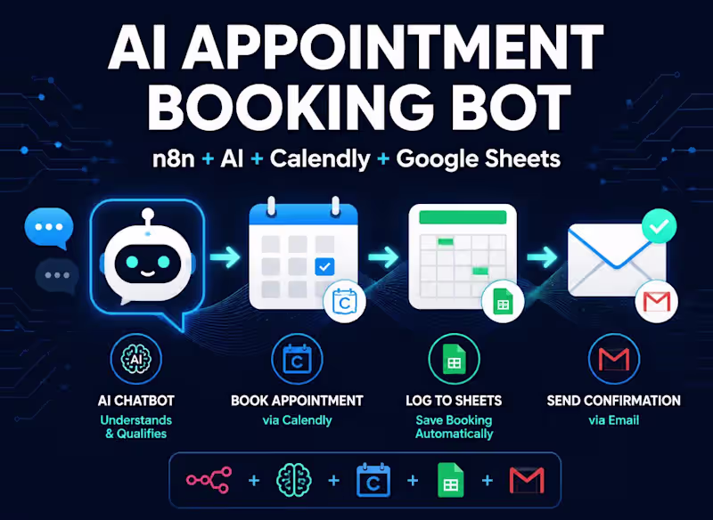 Cover image for 24/7 AI Lead Capture & Appointment Booking Bot