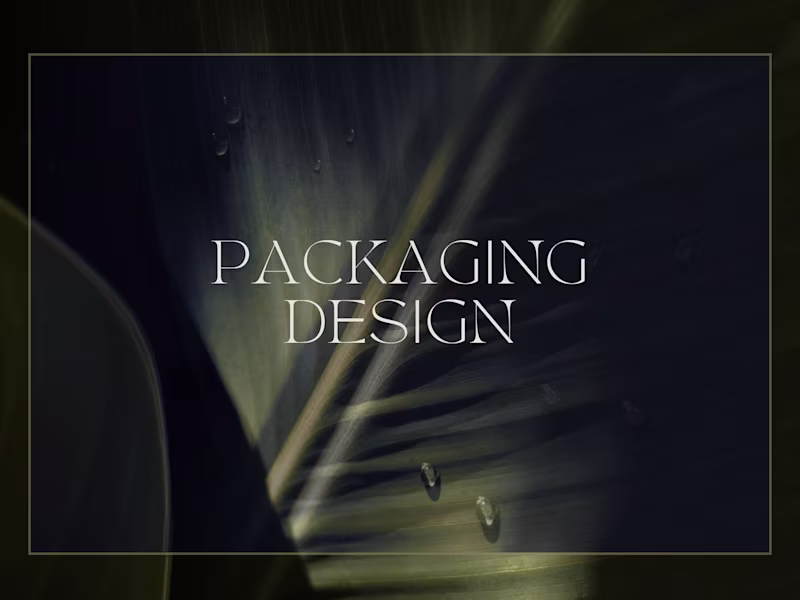 Cover image for Packaging Design