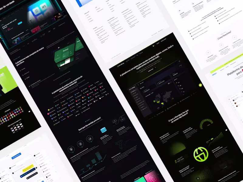 Cover image for Website & Landing Page Design — Custom UI & Prototypes