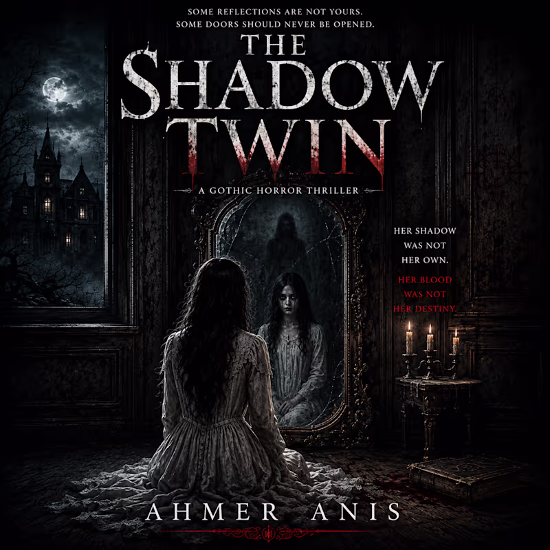 Cover image for  I Will Design a Gothic Horror eBook Cover Like THE SHADOW TWIN