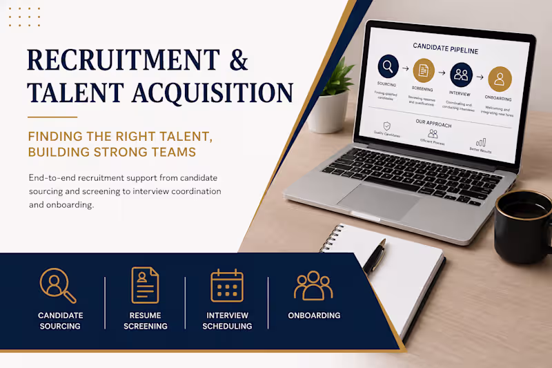 Cover image for Recruitment & Talent Acquisition Support