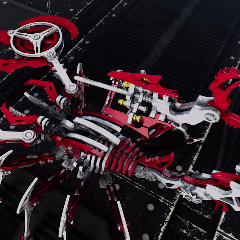 Cover image for Futuristic Mechanical Weapon