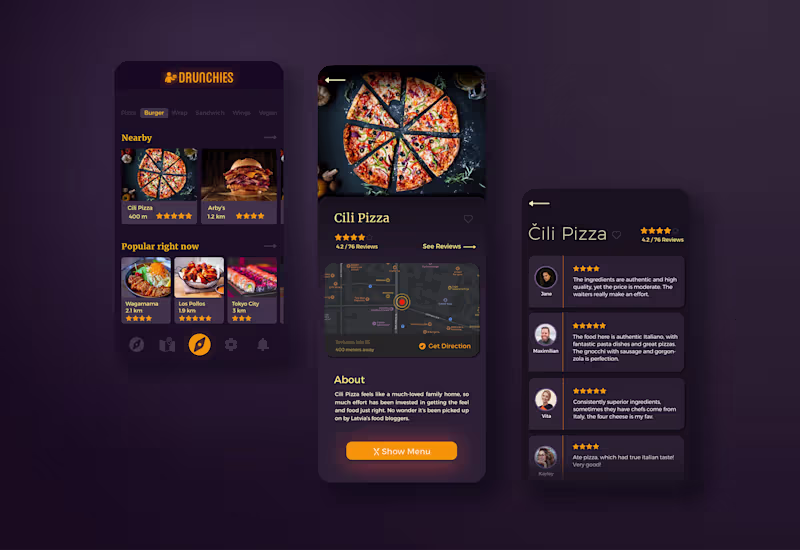 Cover image for Drunchies Mobile App