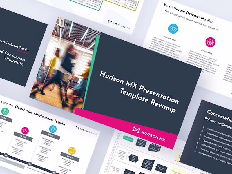 Cover image for Hudson MX Presentation Template (Major Update)