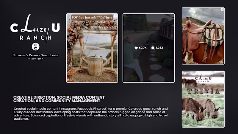 Cover image for Creative direction, Social Media Content