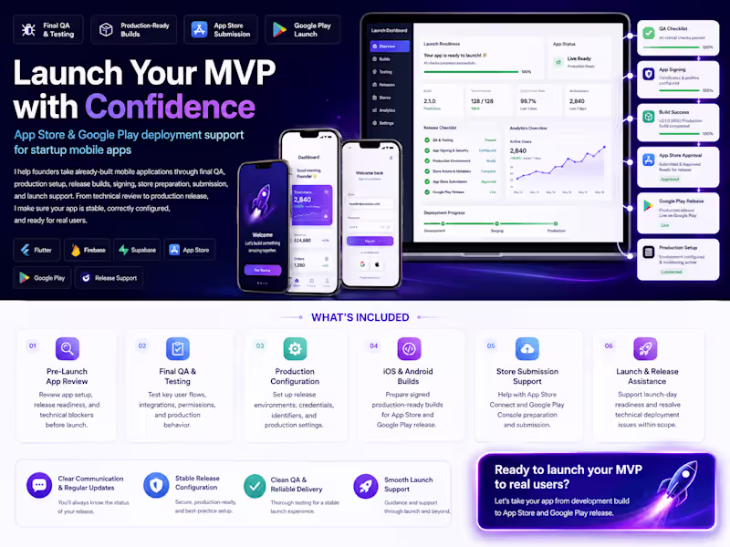 Cover image for MVP Launch & App Store Deployment