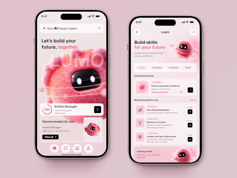 Cover image for LUMO — AI Career Coach