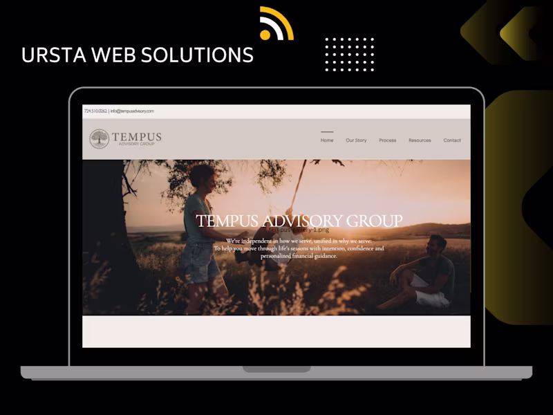 Cover image for Financial Advisory Website & Custom WordPress Development