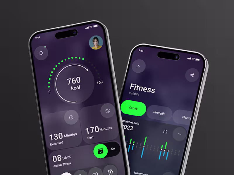 Cover image for Mobile App UI — 3 Core Screens