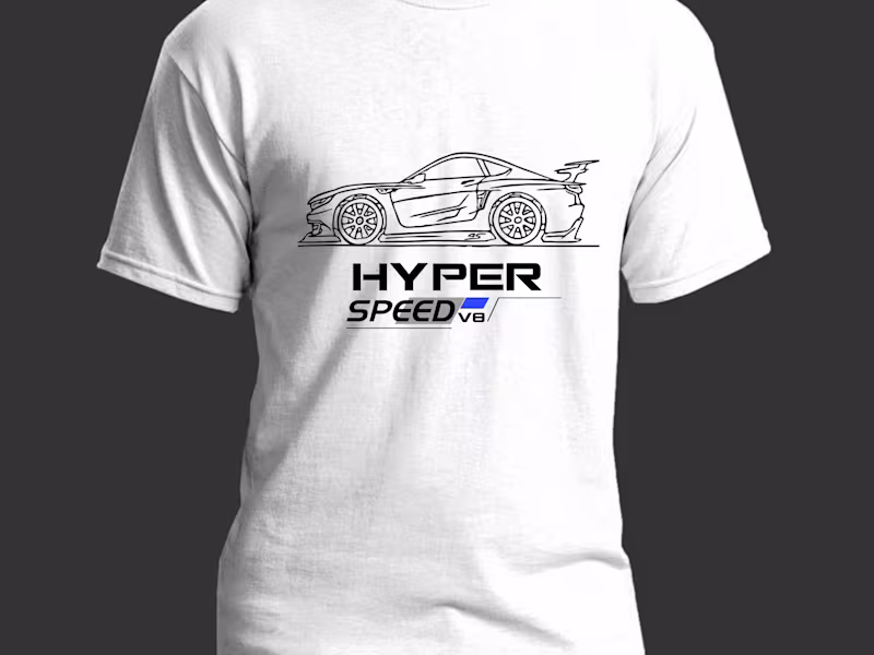 Cover image for Premium Automotive Line-Art & Custom Vector TShirt Design Expert