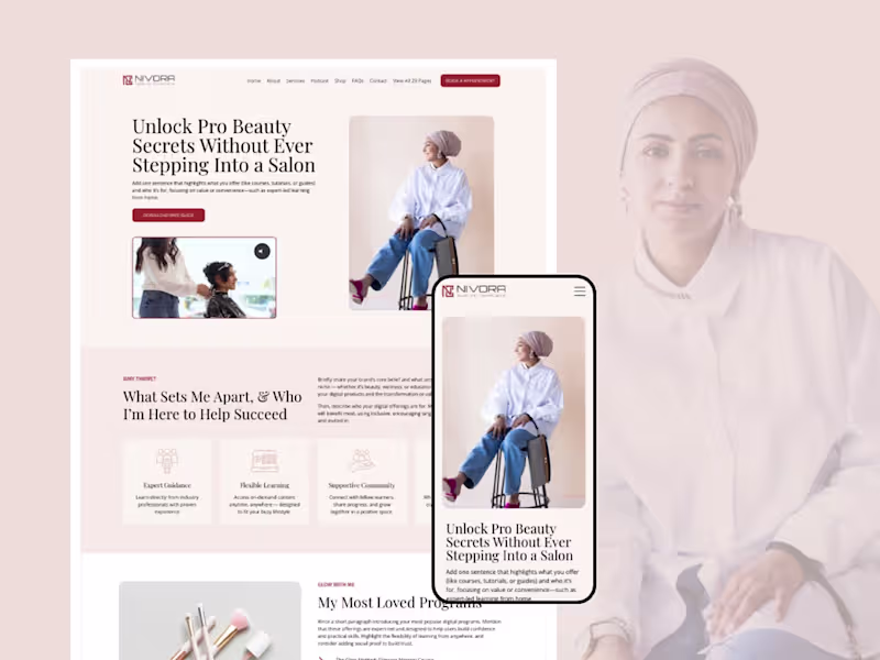 Cover image for I Will Develop An E-learning Online Course/Kajabi Course Website