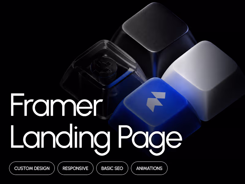 Cover image for Framer Landing Page