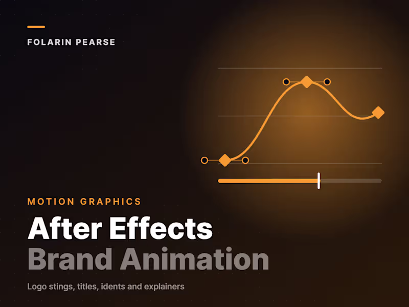 Cover image for After Effects Motion Graphics & Brand Animation