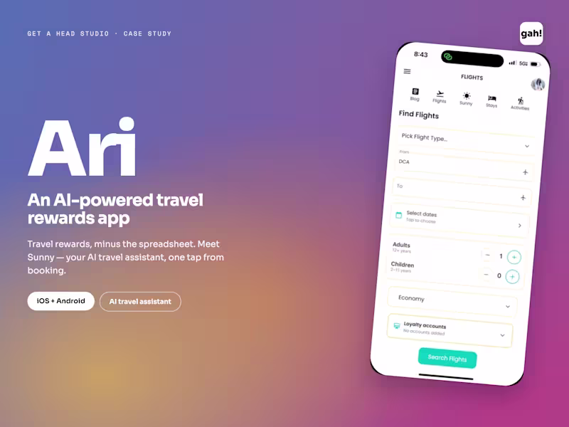 Cover image for Ari Travel App