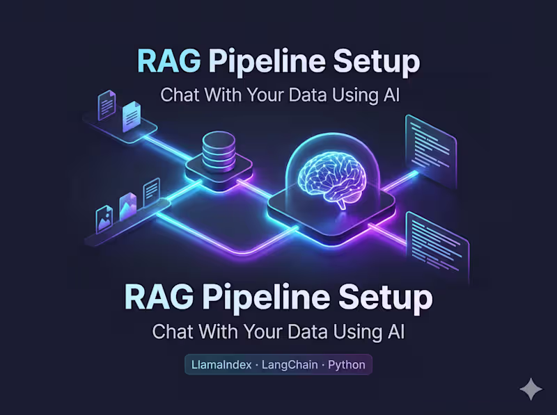 Cover image for RAG Pipeline Setup — AI That Knows Your Data