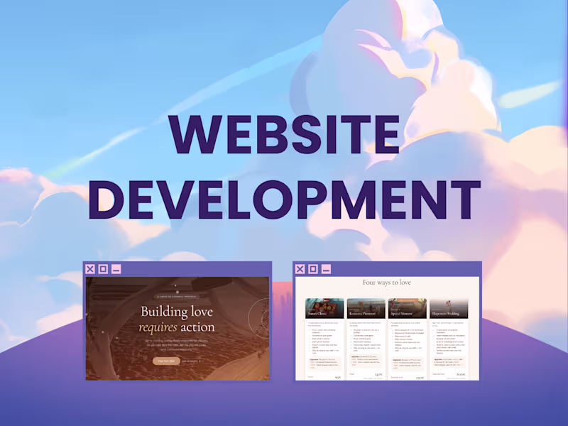 Cover image for Website Development with AI