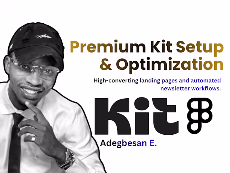 Cover image for Kit (ConvertKit) Creator Funnel Setup & Email Automation