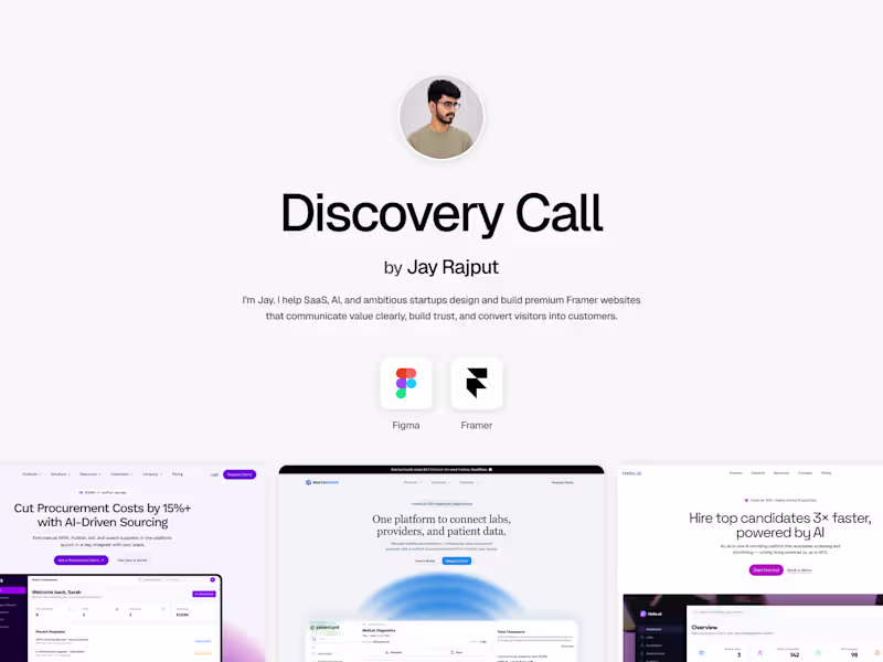 Cover image for Discovery Call