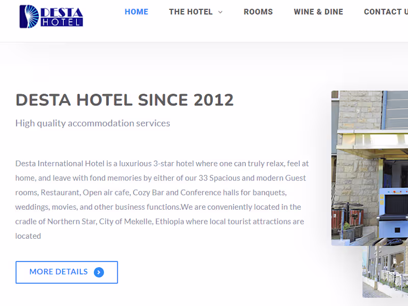Cover image for Online hotel reservation system