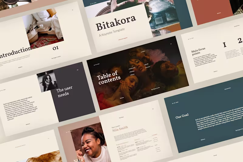Cover image for Bitakora - Presentation template