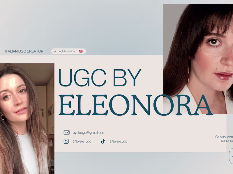 Cover image for UGC Content Creation