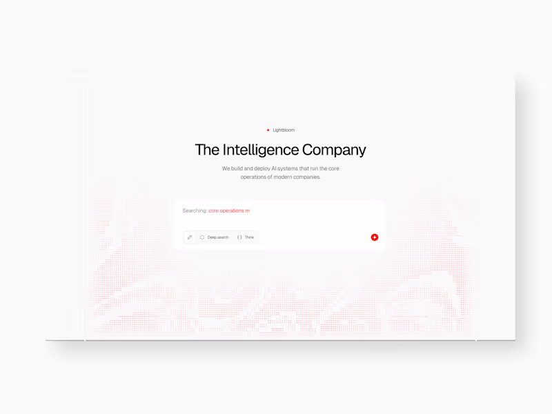 Cover image for Lightbloom: The Intelligence Company