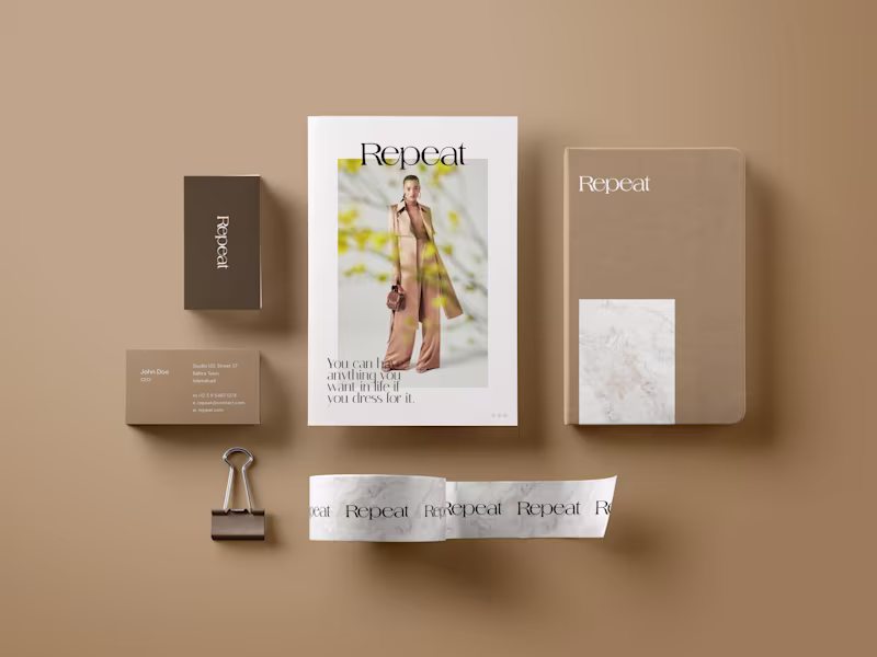 Cover image for Branding for Repeat: A sustainable fashion brand