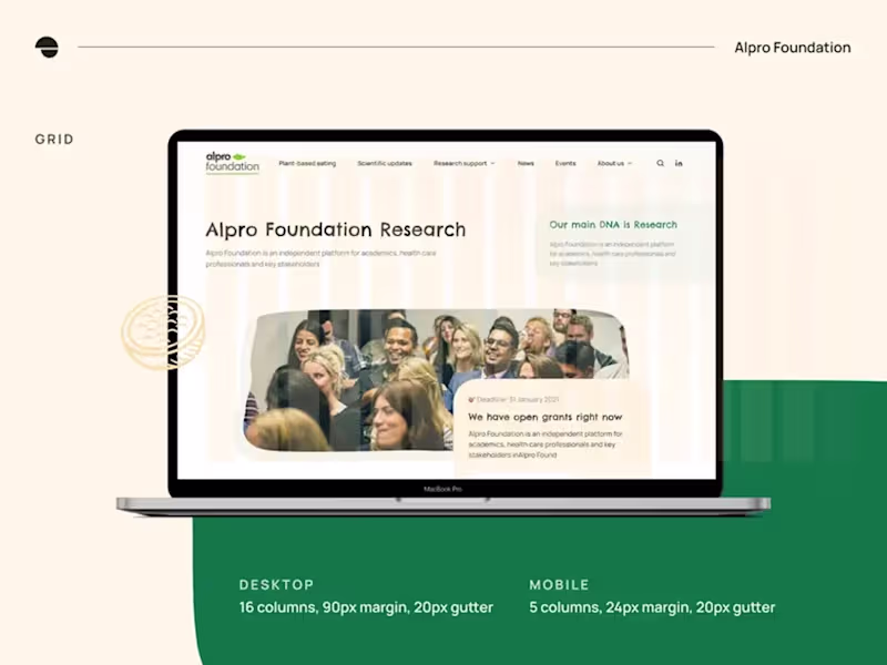 Cover image for Alpro Foundation - Strengthening the brand authority