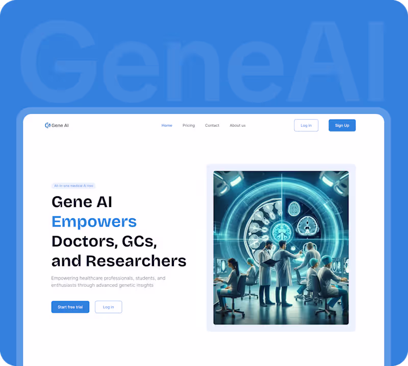 Cover image for Medical AI research tool