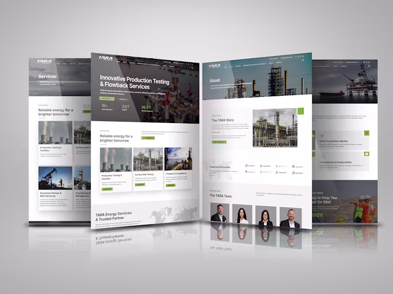 Cover image for Tara Energy: Responsive Service Platform