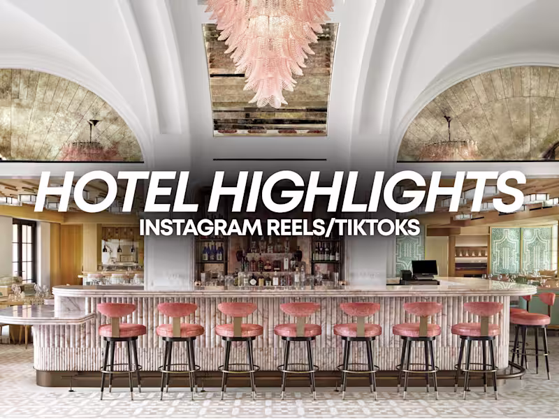Cover image for Hotel Highlights Short Form Content for Palm House Hotel