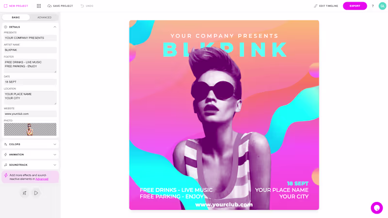Cover image for Beatflyer: Revolutionizing Music Promotion with Motion Graphics