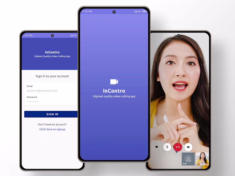 Cover image for InContro - Android Video Calling App