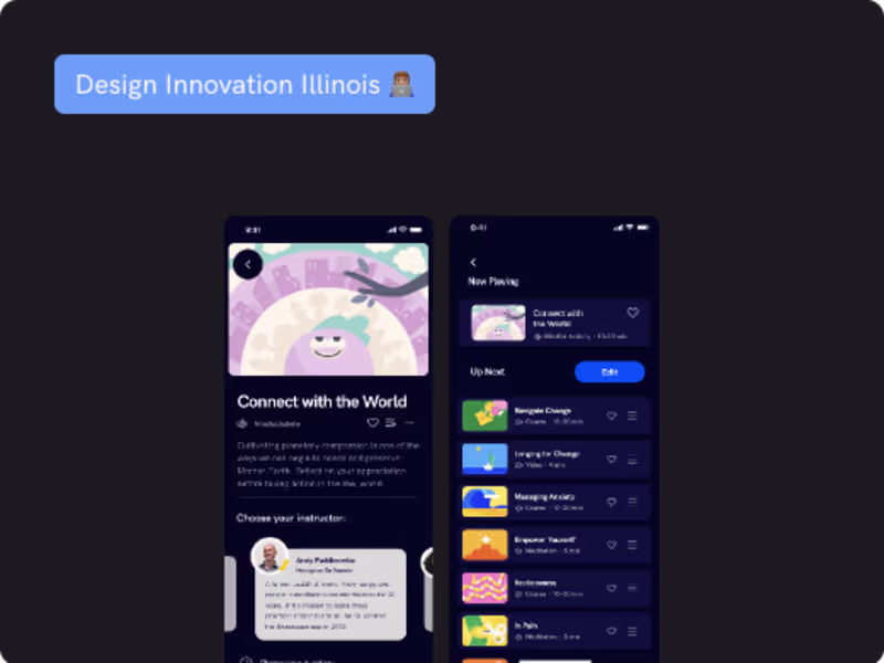 Cover image for Headspace App Feature Redesign