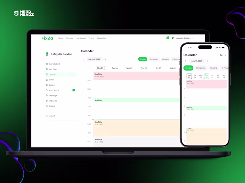 Cover image for FixZa — AI-Driven Home Services