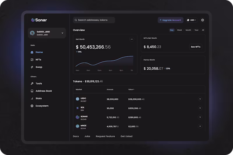 Cover image for Simplifying the user experience for a Blockchain monitoring Dapp