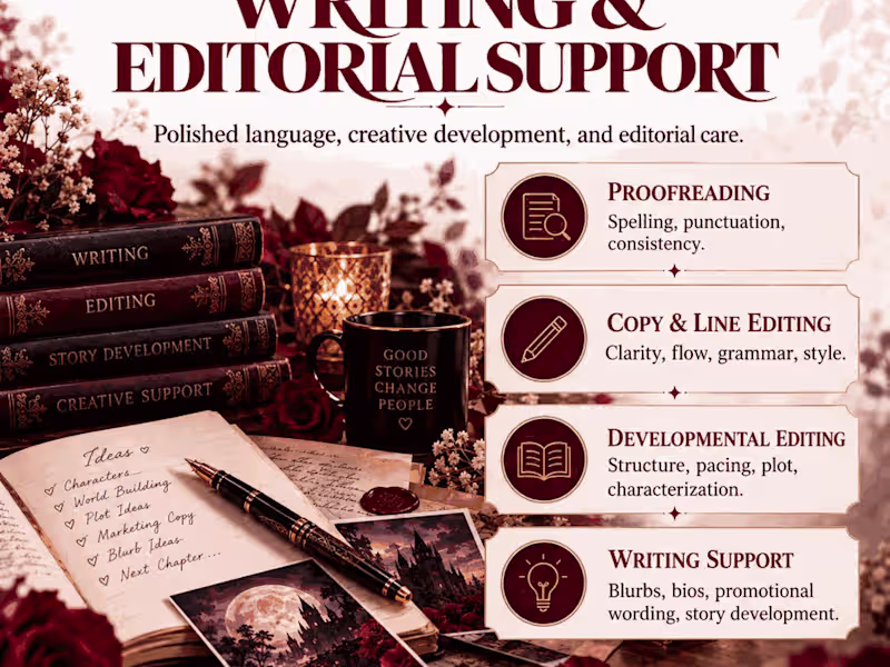 Cover image for Proofreading & Editor