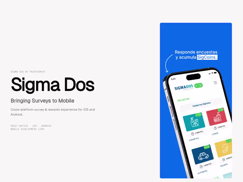 Cover image for Sigma Dos by Trustsurvey