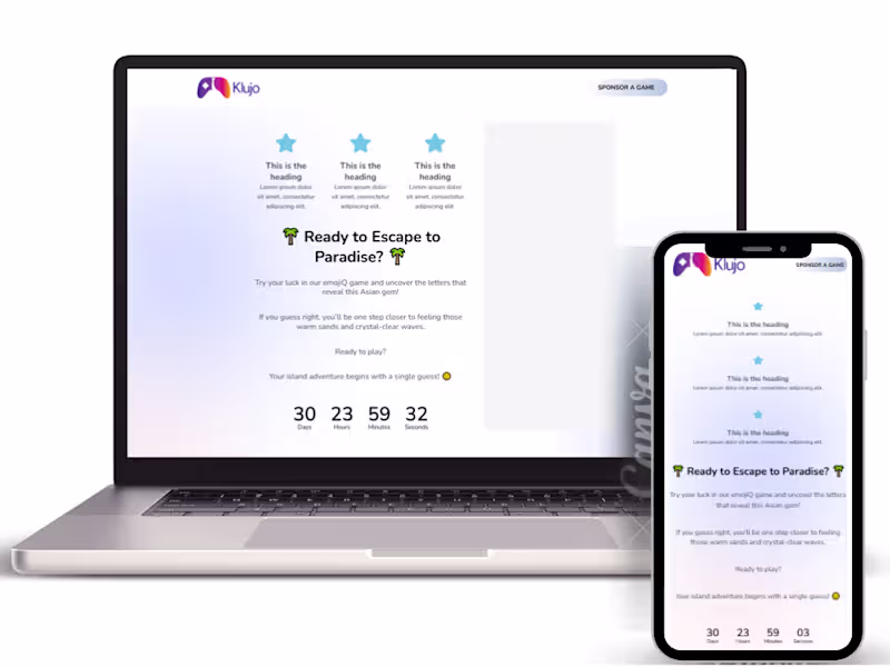 Cover image for Klujo A Custom All devices Responsive WordPress Website