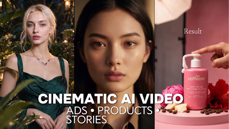 Cover image for I Will Create Cinematic AI Short Film, Ad Video, AI Music Video