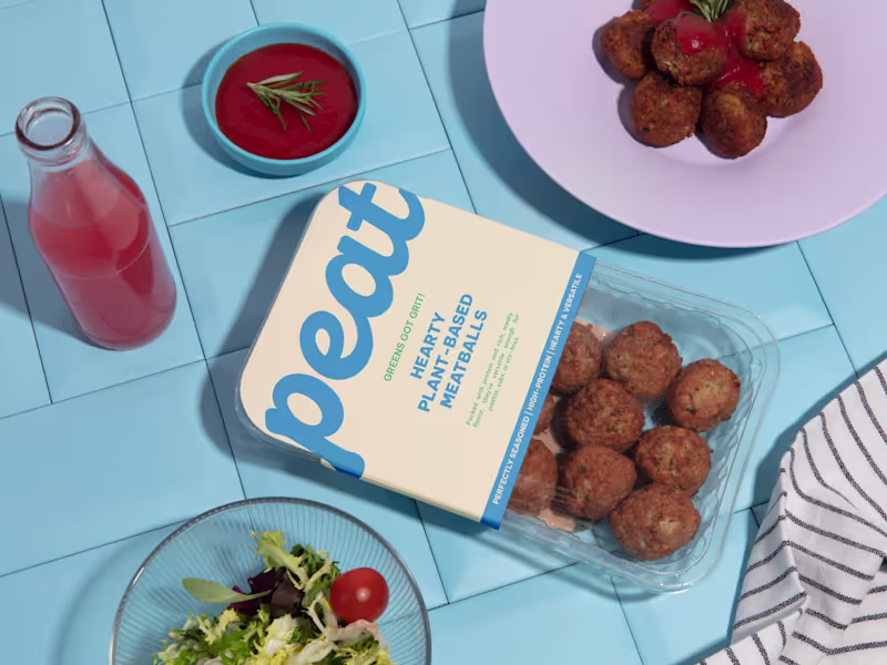 Cover image for Peat - Plant Based Meat (Branding + Packaging)