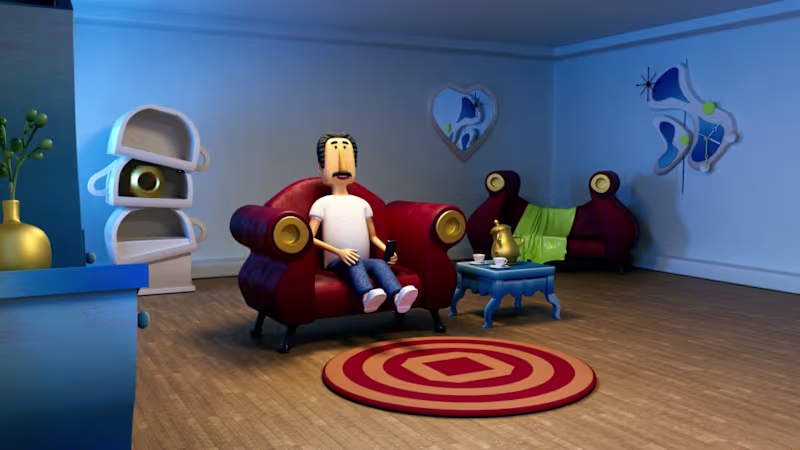 Cover image for Television Man 3D Animation