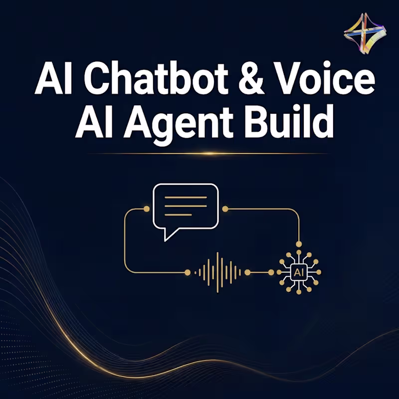 Cover image for AI Chatbot / Voice AI Agent Setup