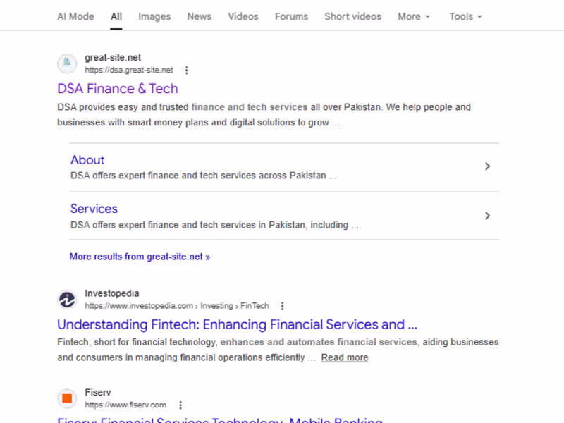 Cover image for "Ranked 'DSA Finance & Tech'