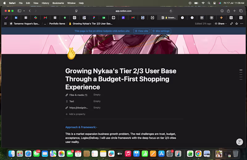Cover image for Growing Nykaa's Tier 2/3 User