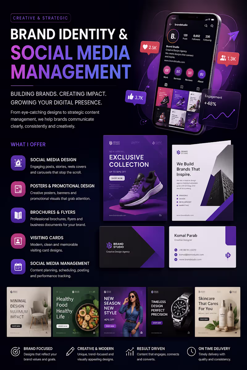 Cover image for Creative Branding & Social Media Management